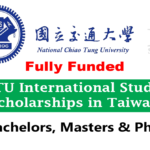 NCTU International Student Scholarships🇹🇼 | Fully Funded, Apply Now NCTU-International-Student-Scholarships-2026-in-Taiwan-Fully-Funded