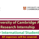 University-of-Cambridge-AI-Research-Internship-2025-Funded