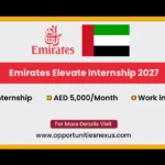 Emirates Group Elevate Internship Dubai | Visa Sponsorship, Apply Now emirates-elevate-internship-2027
